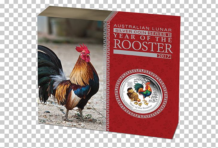 Australia Rooster Lunar Series Silver Coin PNG, Clipart, 2017, Advertising, Australia, Australian Lunar, Chicken Free PNG Download