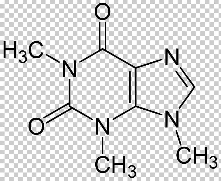 Caffeinated Drink Coffee Caffeine Chemistry Molecule PNG, Clipart, Angle, Black And White, Caffeinated Drink, Caffeine, Chemical Bond Free PNG Download