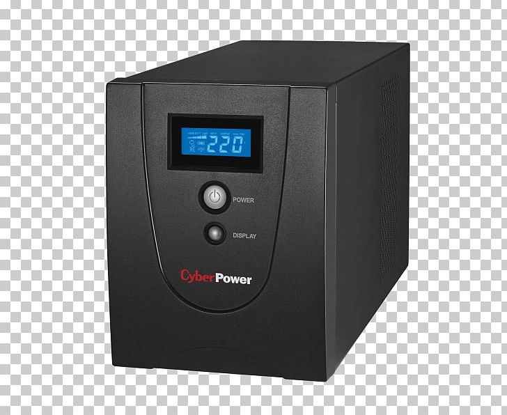 CyberPower Professional Tower PR3000ELCDSL Line-interactive UPS Cyberpower Line-interactive Outlet Tower Black APC By Schneider Electric CyberPower Value 600E UPS PNG, Clipart, Apc By Schneider Electric, Black, Computer, Computer Component, Electronic Device Free PNG Download
