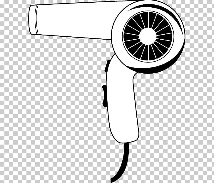 Hair Dryers Essiccatoio PNG, Clipart, Art, Beauty Parlour, Black, Black And White, Circle Free PNG Download
