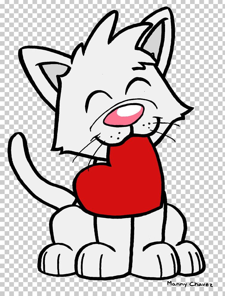 Whiskers Cat Drawing Cartoon PNG, Clipart, Animals, Area, Artwork, Black, Black And White Free PNG Download