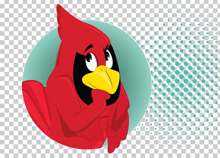 Illinois State University Illinois State Redbirds Football Reggie Redbird Mascot PNG, Clipart, Animation, Beak, Bird, Computer, Computer Wallpaper Free PNG Download