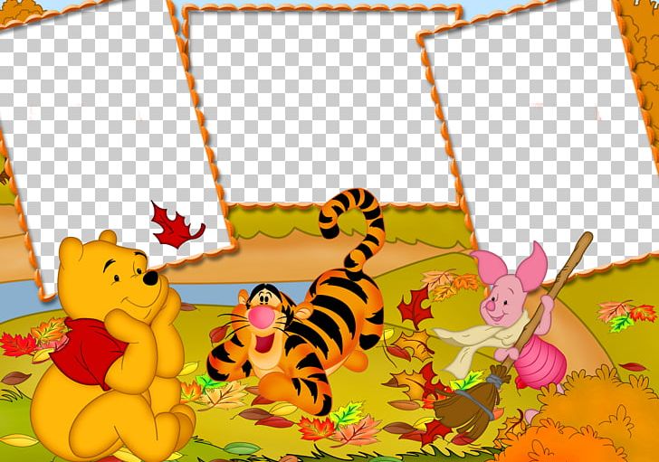 Winnie The Pooh Piglet Tigger Frames PNG, Clipart, Art, Cartoon, Desktop Wallpaper, Digital Photo Frame, Drawing Free PNG Download