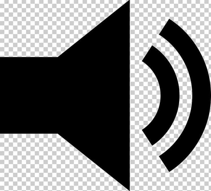 Computer Icons Loudspeaker PNG, Clipart, Angle, Black, Black And White, Brand, Circle Free PNG Download