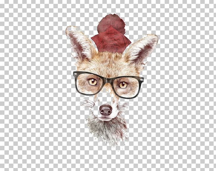 Mr. Fox 4 Colours Poster T-shirt PNG, Clipart, Animal, Animals, Bea, Canvas Print, Carnivoran Free PNG Download