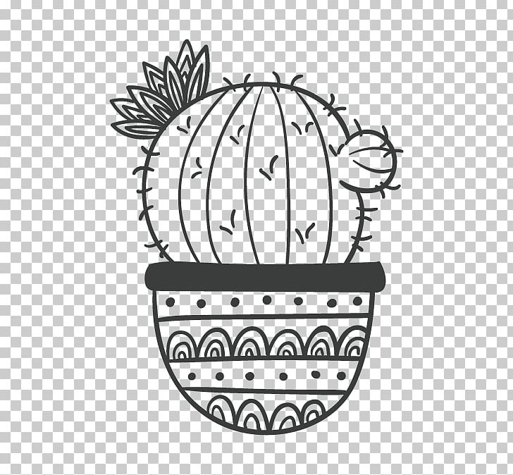 Black And White Cactaceae Drawing Painting PNG, Clipart, Art, Black, Black Vector, Cactus, Cactus Vector Free PNG Download