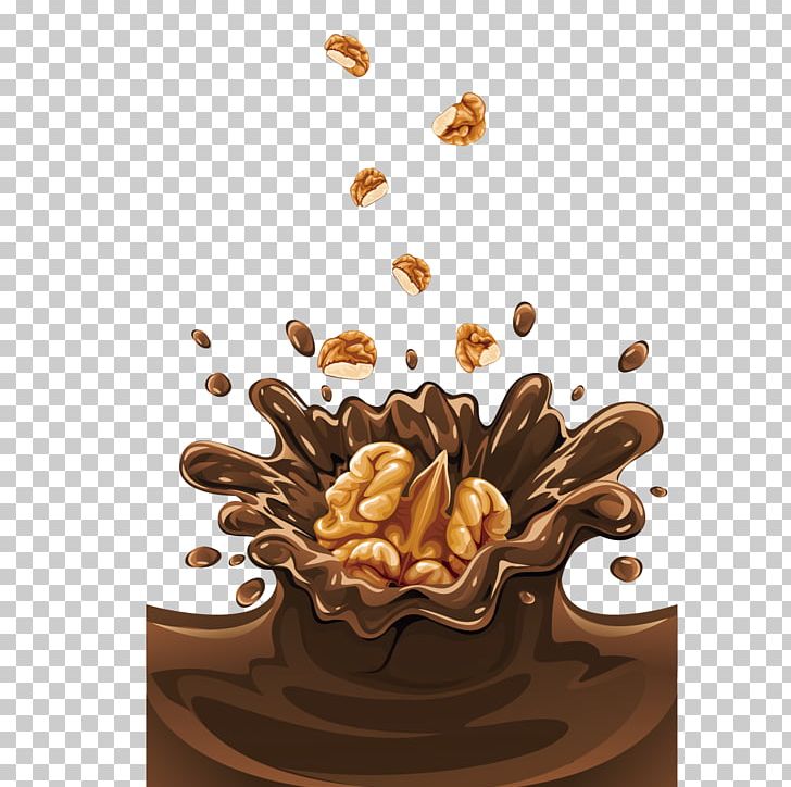Cartoon Ink Brush Drop PNG, Clipart, Cartoon, Chocolate, Coconut Milk, Coffee Cup, Coffee Milk Free PNG Download