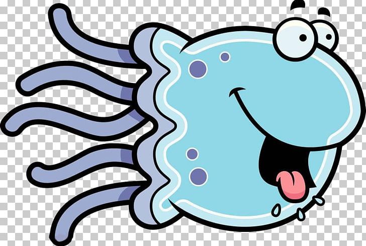 Jellyfish Cartoon Illustration PNG, Clipart, Animals, Aquarium Fish, Area, Artwork, Black And White Free PNG Download