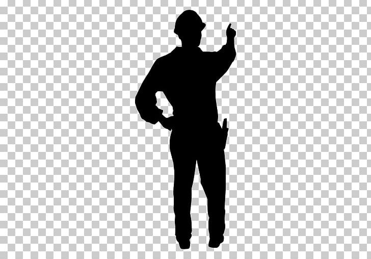 Silhouette Construction Worker Architectural Engineering Laborer PNG, Clipart, Animals, Architectural Engineering, Arm, Black, Black And White Free PNG Download