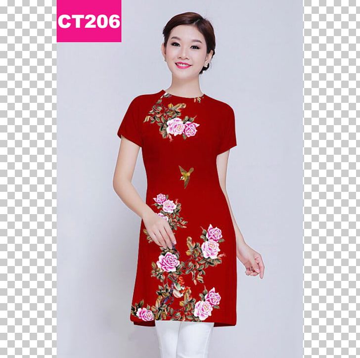 Áo Dài Vietnam Nightwear Shirt Sleeve PNG, Clipart, Brocade, Clothing, Day Dress, Dress, Fashion Free PNG Download