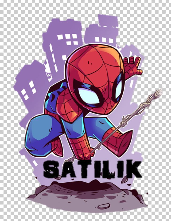 Spider-Man Hulk Marvel Comics Drawing Marvel Cinematic Universe PNG, Clipart, Amazing Spiderman, Art, Cartoon, Chibi, Comic Book Free PNG Download