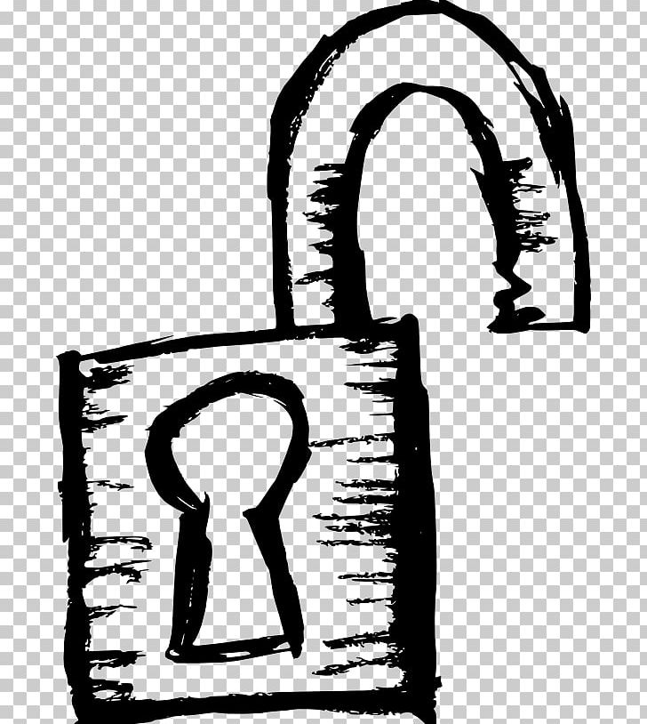 Drawing Lock PNG, Clipart, Audio, Automotive Tire, Black And White, Computer Icons, Drawing Free PNG Download