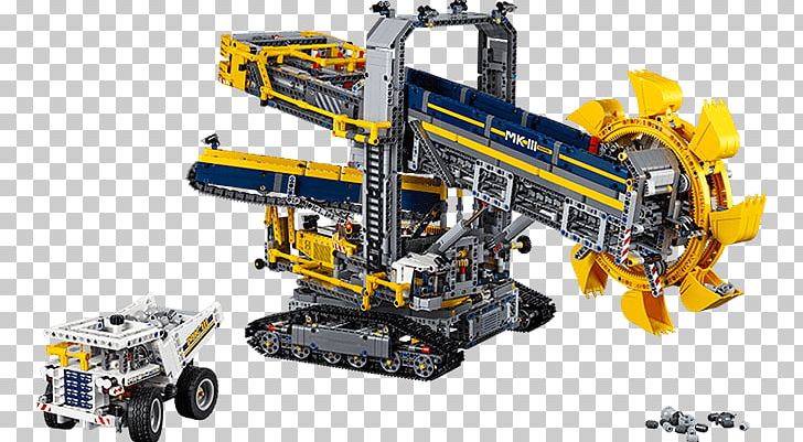 Bucket-wheel Excavator Lego Technic LEGO 42055 Technic Bucket Wheel Excavator PNG, Clipart, Bucket, Bucketwheel Excavator, Building, Bulldozer, Construction Free PNG Download