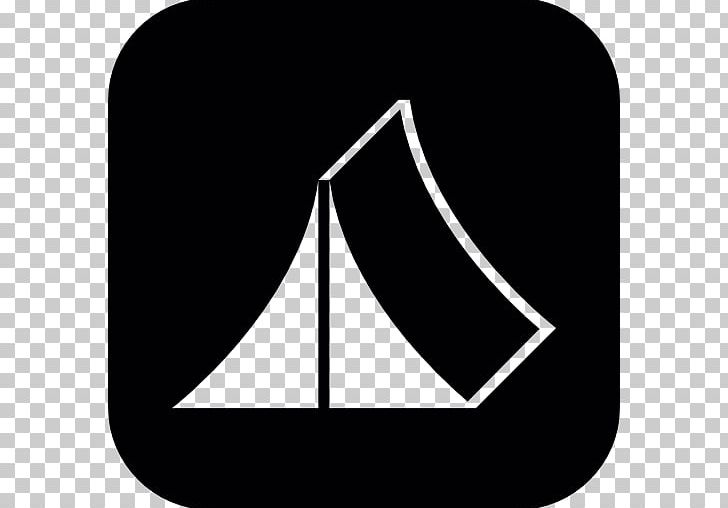 Tent Camping Computer Icons Campsite Recreation PNG, Clipart, Angle, Area, Black, Black And White, Brand Free PNG Download