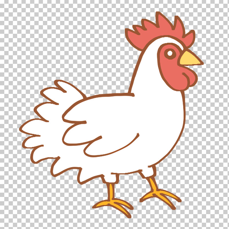 Rooster Chicken Cartoon Beak Animal Figurine PNG, Clipart, Animal Figurine, Area, Beak, Biology, Birds Free PNG Download