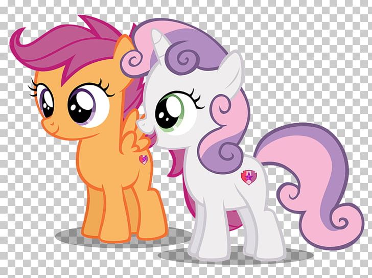 Sweetie Belle Scootaloo Apple Bloom Pony Horse PNG, Clipart, Apple Bloom, Art, Cartoon, Equestria, Equestria Daily Free PNG Download