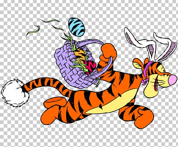 Winnie The Pooh Tigger Piglet Roo Easter Bunny PNG, Clipart, Animation, Art, Artwork, Cartoon, Easter Free PNG Download