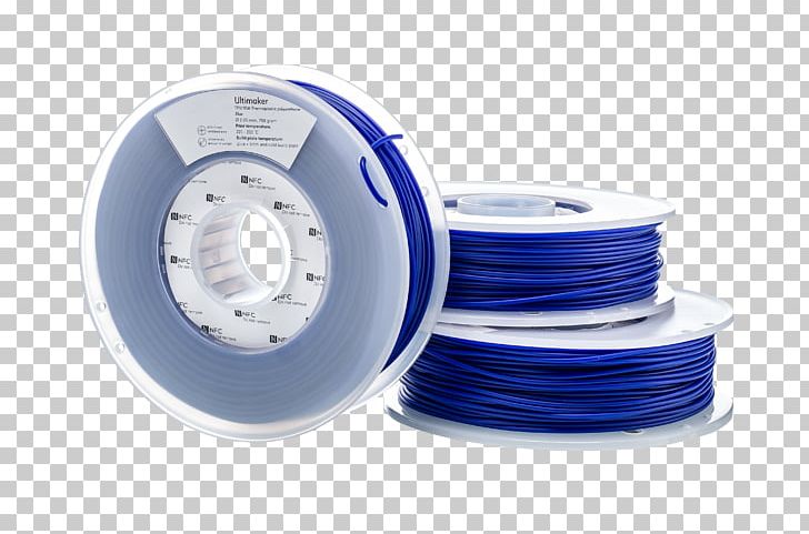 Ultimaker Thermoplastic Polyurethane 3D Printing Filament Near-field Communication PNG, Clipart, 3d Printing, Blue, Extrusion, Hardware, Material Free PNG Download
