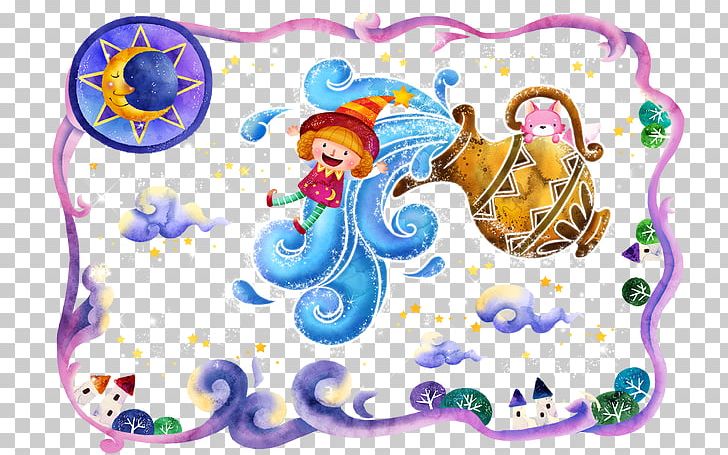 Aquarius Zodiac Constellation PNG, Clipart, Cartoon, Dream, Encapsulated Postscript, Fictional Character, Fig Free PNG Download