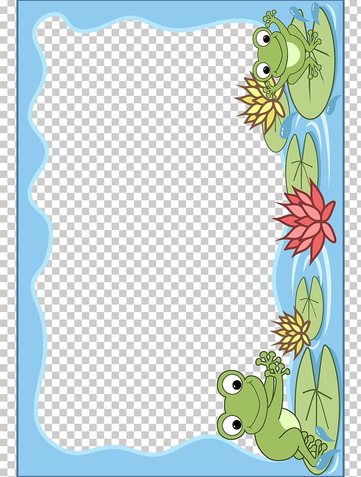 Frog Frames Scrapbooking Stock Photography PNG, Clipart, Area, Art, Border, Cartoon, Child Free PNG Download