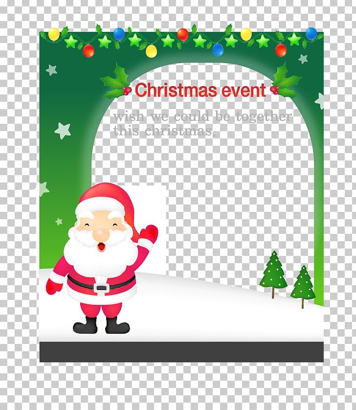 Santa Claus Christmas Card PNG, Clipart, Area, Art, Billboard, Cartoon, Christmas Card Free PNG Download