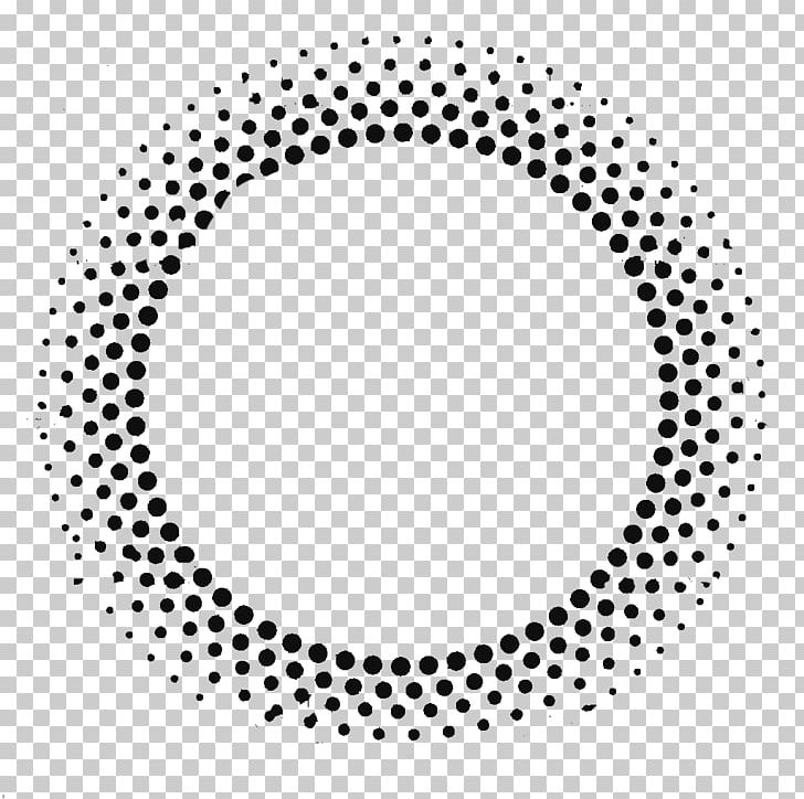 Halftone Polka Dot PNG, Clipart, Area, Black, Black And White, Circle, Circled Dot Free PNG Download