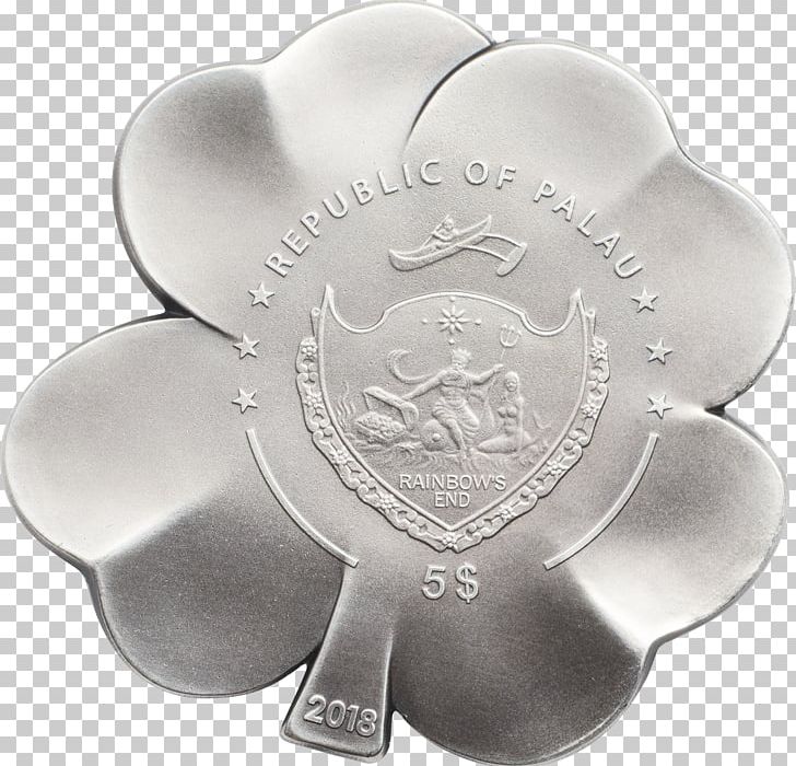 Palau Silver Coin Clover PNG, Clipart, 5 Dollars, 2018, Clover, Coin, Currency Free PNG Download