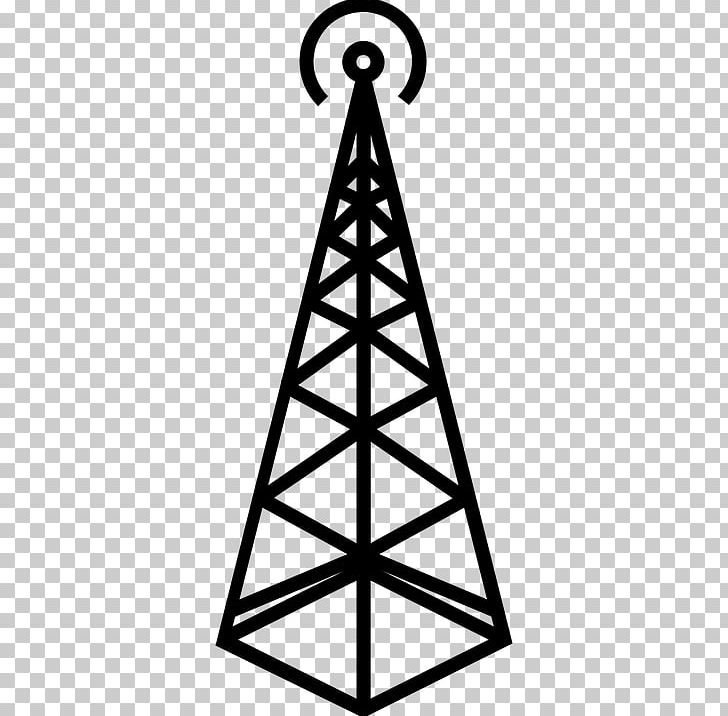 Telecommunications Tower Aerials Cell Site PNG, Clipart, Aerials, Angle, Antenna, Area, Black And White Free PNG Download