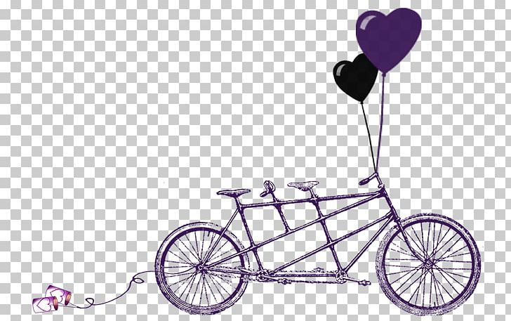 Wedding Invitation Tandem Bicycle Paper PNG, Clipart, Bicycle, Bicycle Accessory, Bicycle Frame, Bicycle Part, Bicycle Wheel Free PNG Download