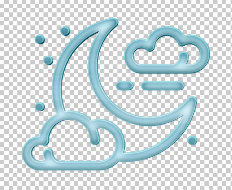 Cloud Icon Moon Icon Night Icon PNG, Clipart, Aqua, Cloud Icon, Line, Moon Icon, Night Icon Free PNG Download