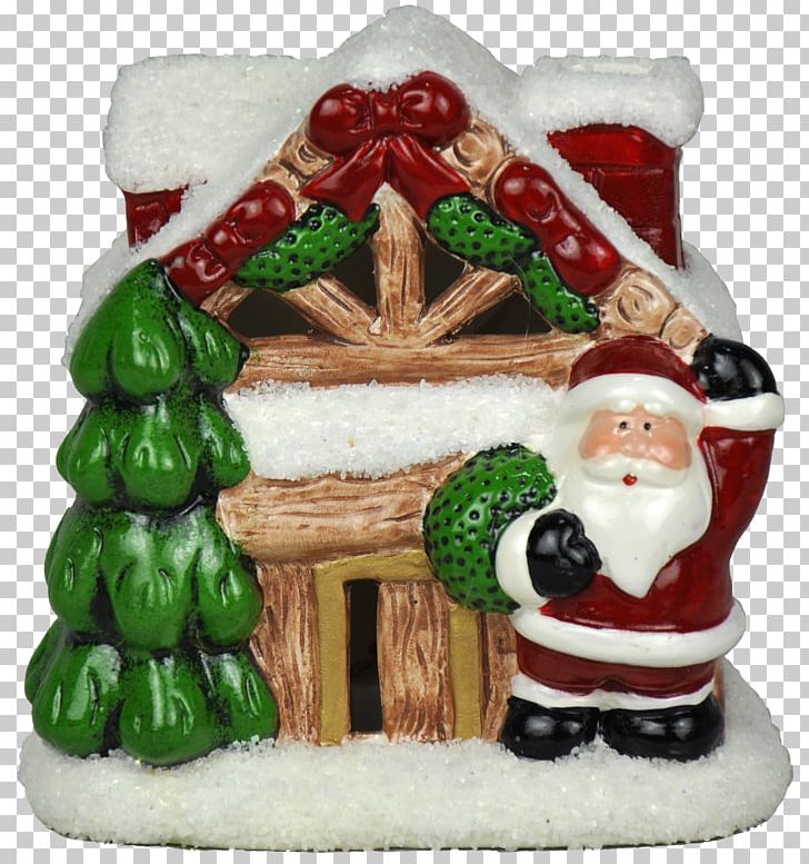 Christmas Ornament Santa Claus Ceramic Gingerbread House PNG, Clipart, Candle, Casinha, Ceramic, Christmas, Christmas Decoration Free PNG Download