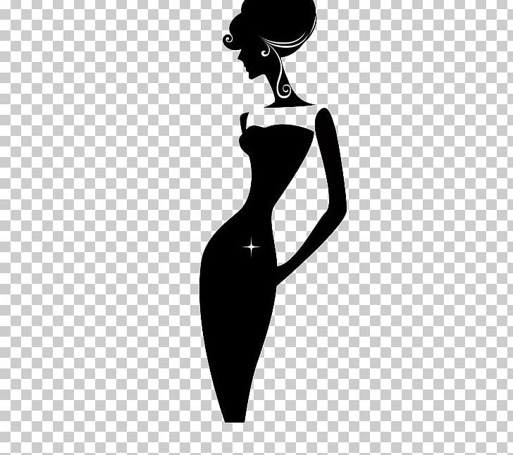 Silhouette Elegance PNG, Clipart, Black And White, Business Woman, Decorative, Decorative Pattern, Drawing Free PNG Download