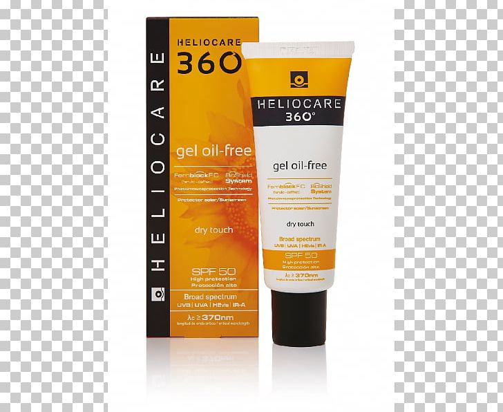 Sunscreen Heliocare 360 Fluid Cream SPF 50 Gel Oil Skin Care PNG, Clipart, Cosmetics, Cream, Gel, Health, Lotion Free PNG Download