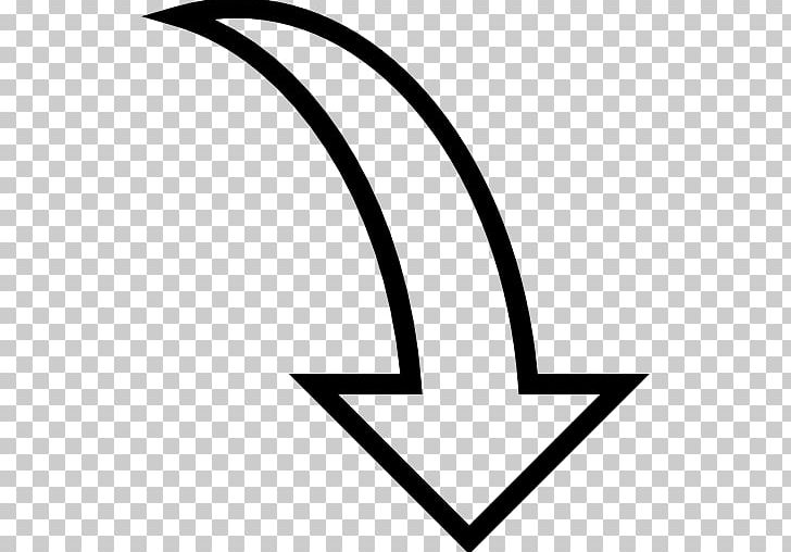 Arrow Curve PNG, Clipart, Angle, Area, Arrow, Black, Black And White Free PNG Download