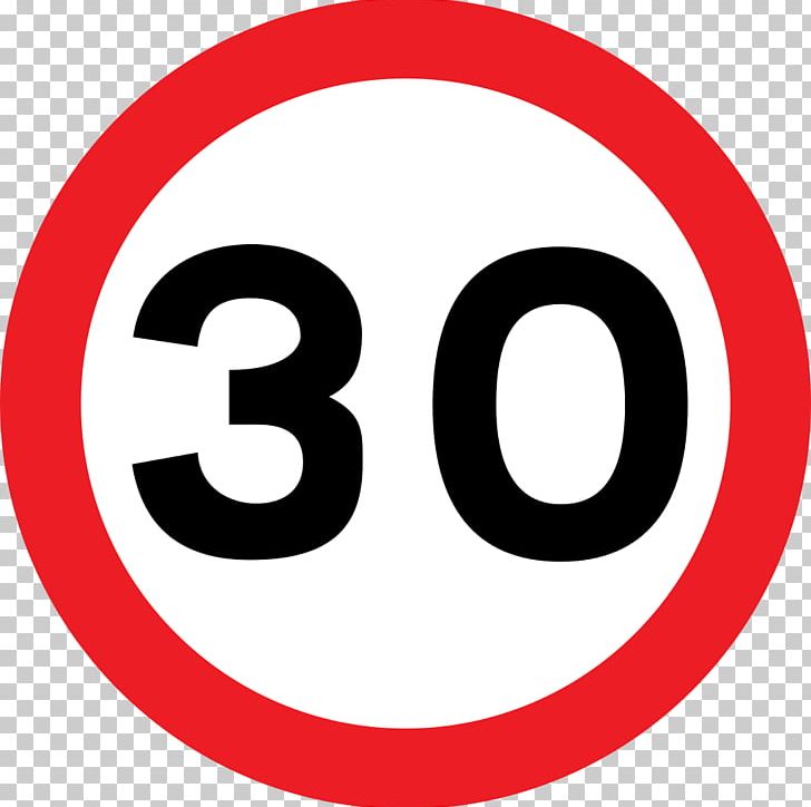 Traffic Sign The Highway Code Speed Limit Road 30 Km/h Zone PNG, Clipart, Area, Brand, Circle, Driving, Emoticon Free PNG Download