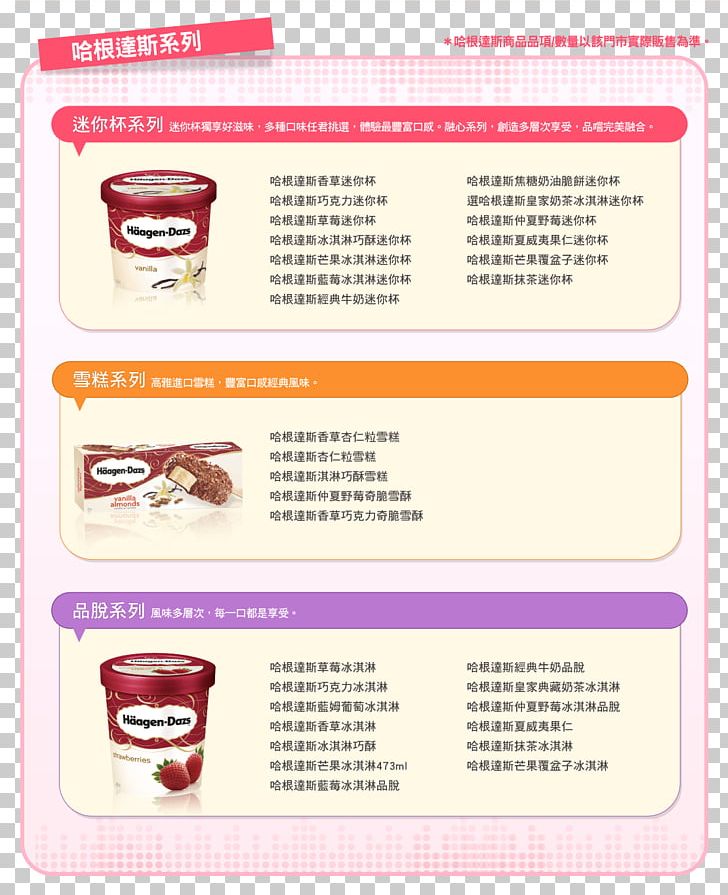 Vanilla Ice Cream Häagen-Dazs Web Page Brand PNG, Clipart, Area, Brand, Food Drinks, Haagendazs, Ice Cream Free PNG Download