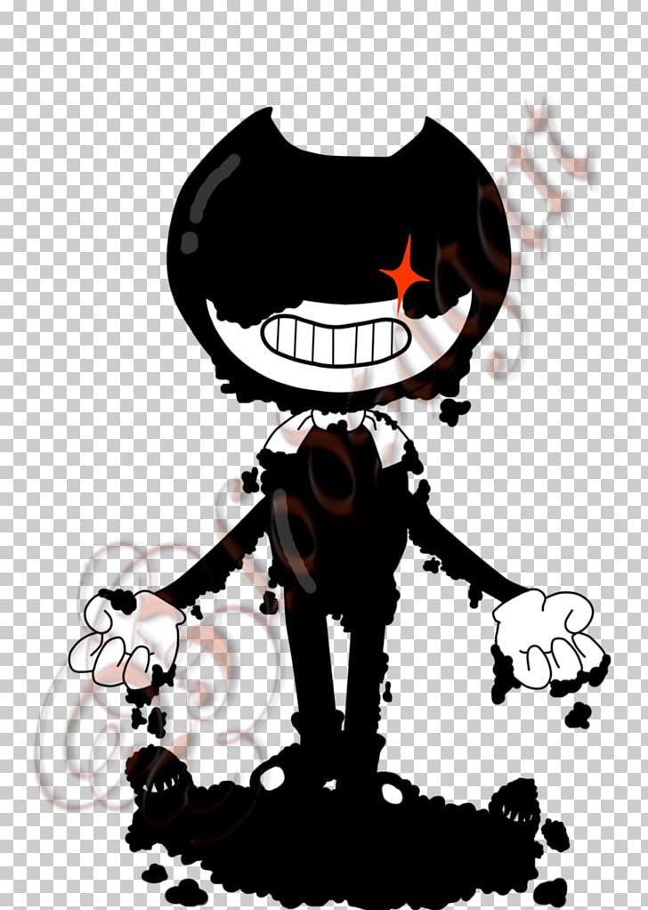 Bendy And The Ink Machine Digital Art Fan Art Drawing PNG, Clipart, 2017, Art, Bendy, Bendy And The Ink Machine, Black And White Free PNG Download