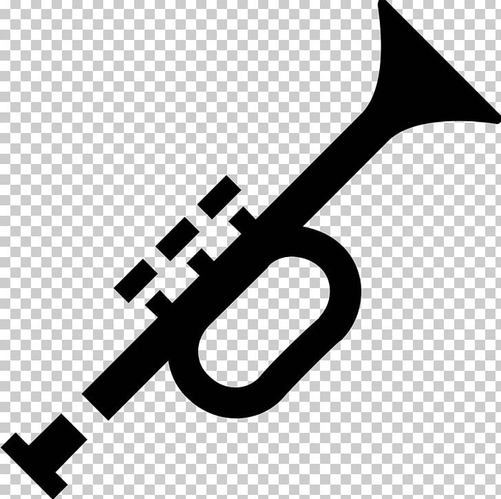 Trumpet Computer Icons Musical Instruments PNG, Clipart, Black And White, Brand, Brass Instrument, Brass Instruments, Computer Icons Free PNG Download