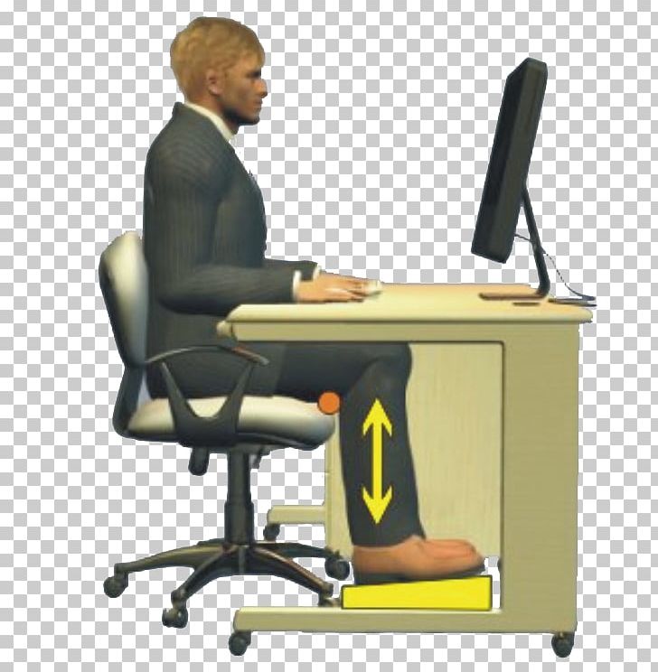 Office Desk Chairs Sitting Footstool Table Png Clipart Angle