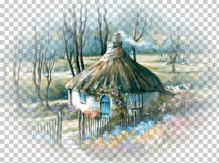 Oil Painting Watercolor Painting Art PNG, Clipart, Art, Artist, Computer Wallpaper, Cottage, Fictional Character Free PNG Download