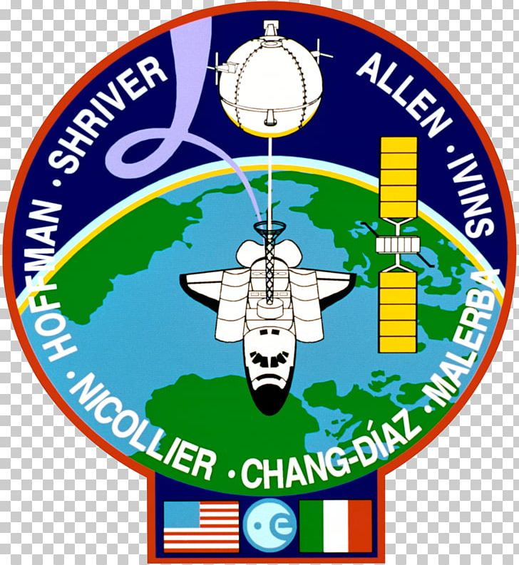STS-46 Space Shuttle Program Kennedy Space Center STS-75 STS-61 PNG, Clipart, Area, Astronaut, Ball, Claude Nicollier, Emblem Free PNG Download