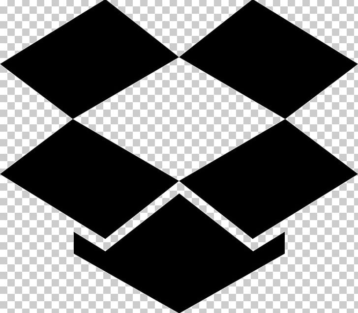 Dropbox Computer Icons File Sharing File Hosting Service PNG, Clipart, Angle, Area, Black, Black And White, Box Free PNG Download