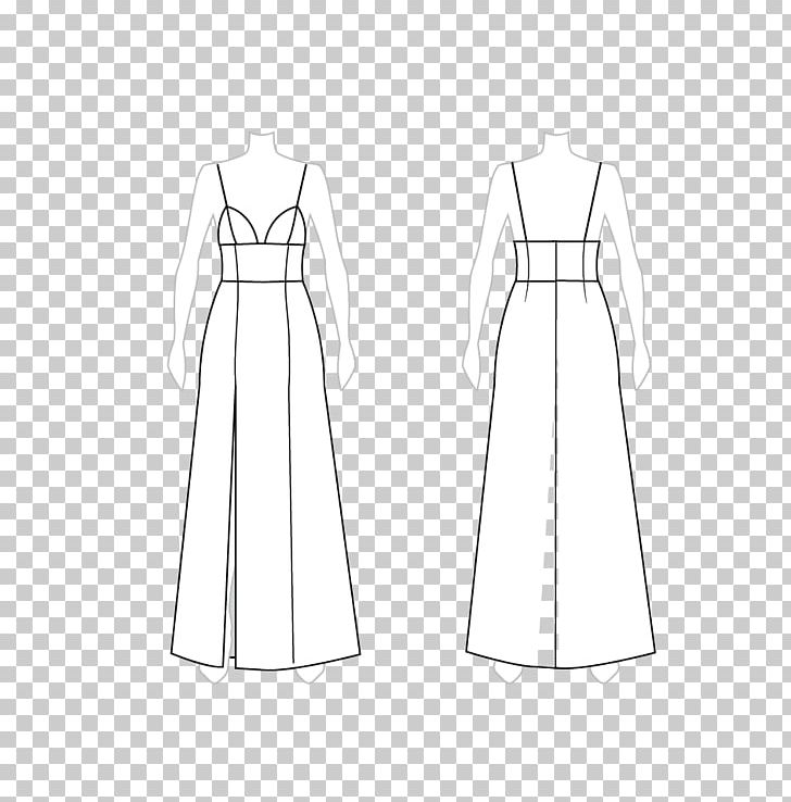 Dress Clothing Fashion Design Pattern PNG, Clipart, Abdomen, Angle, Black And White, Clothes Hanger, Clothing Free PNG Download