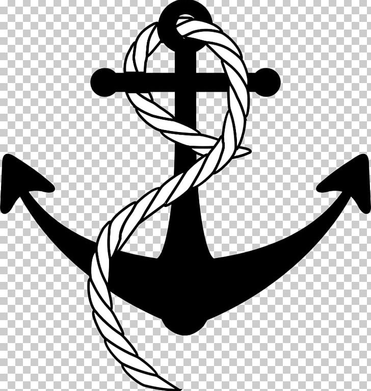 Anchor Rope PNG, Clipart, Anchor, Art, Artwork, Black, Black And White Free PNG Download