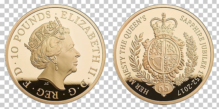 Gold Coin Sapphire Jubilee United Kingdom PNG, Clipart, Cash, Coin, Commemorative Coin, Coronation, Currency Free PNG Download