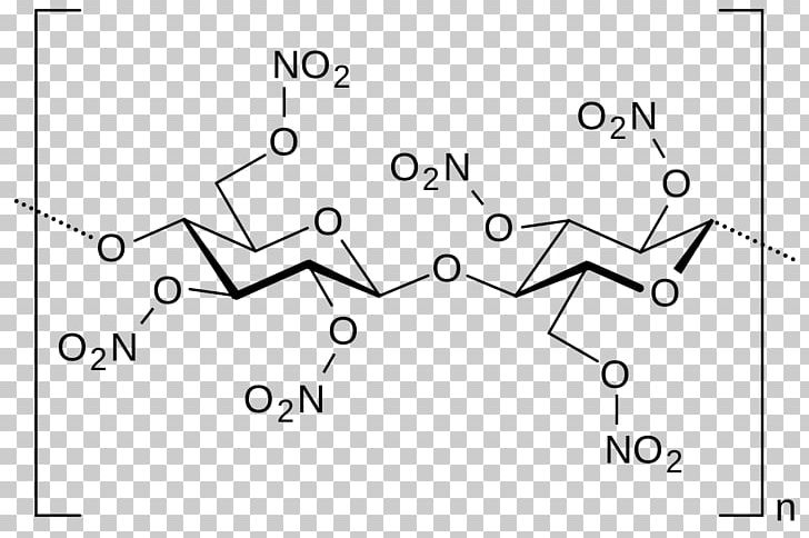 Nitrocellulose Chemistry Nitrate Structure PNG, Clipart, Angle, Area, Auto Part, Black And White, Cellulose Free PNG Download