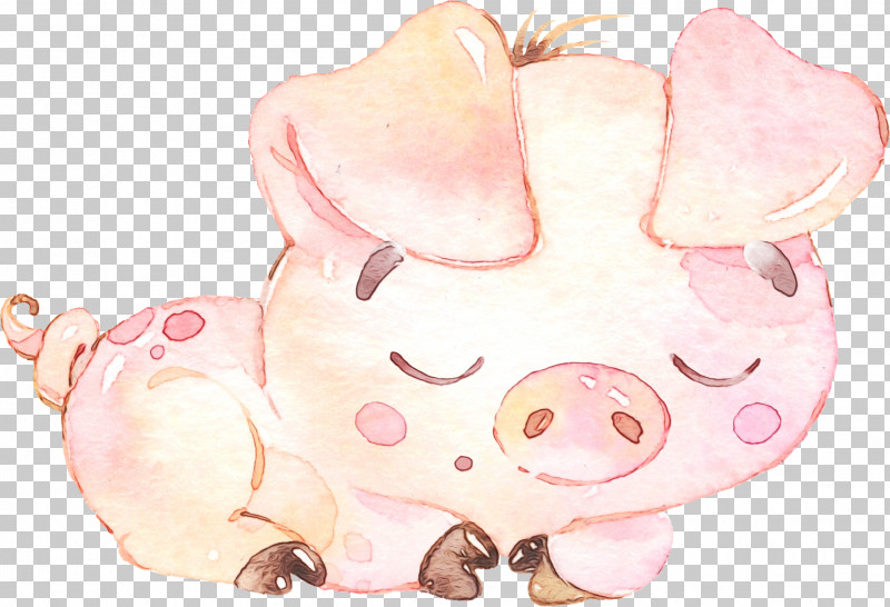 Piggy Bank PNG, Clipart, Cartoon, Livestock, Nose, Paint, Piggy Bank Free PNG Download