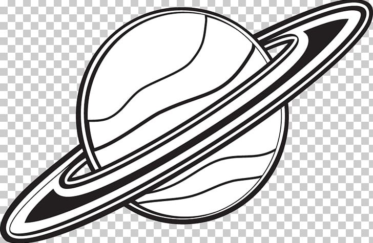 the planets clipart black and white