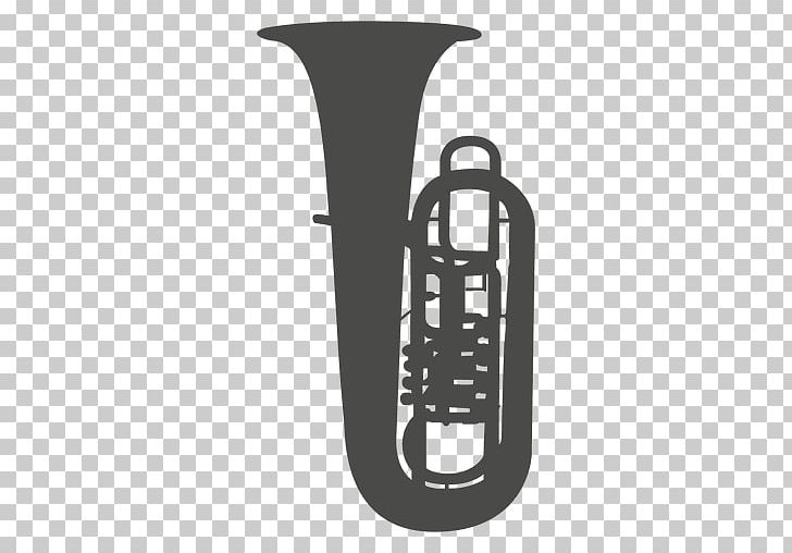 Brass Instruments Musical Instruments Euphonium Tuba PNG, Clipart, Baritone Horn, Black And White, Brass Instrument, Brass Instruments, Drawing Free PNG Download