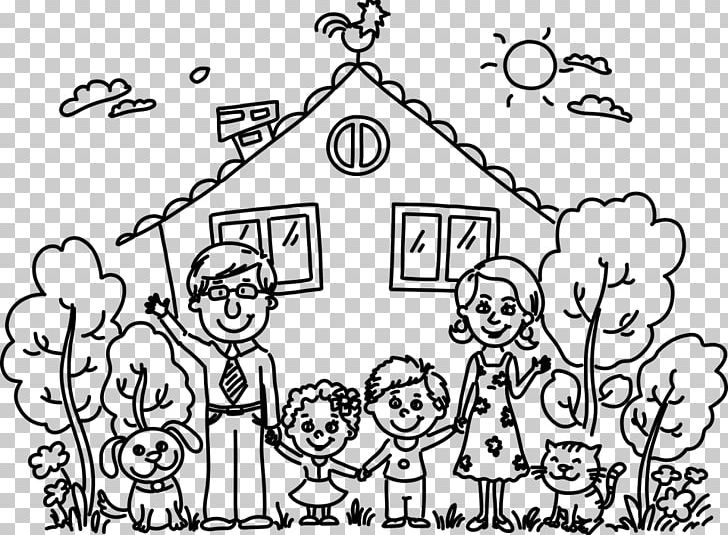 Drawing Family PNG, Clipart, Angle, Area, Cartoon, Child, Family Free PNG Download